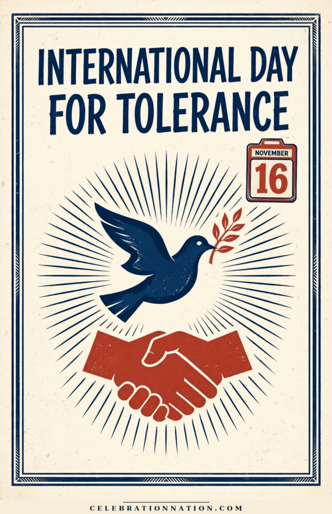 International Day for Tolerance poster