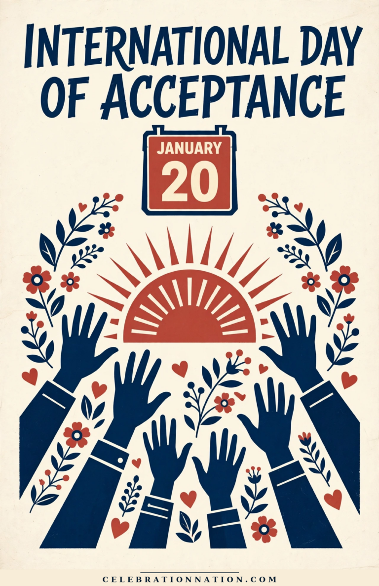International Day of Acceptance poster