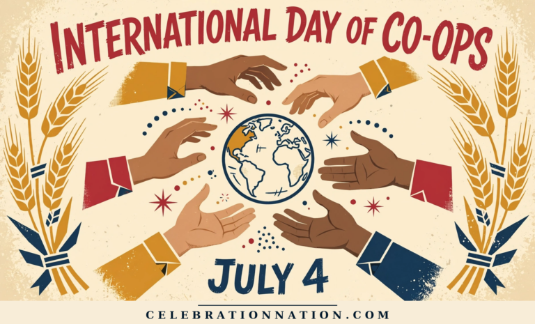 International Day of Co-ops poster