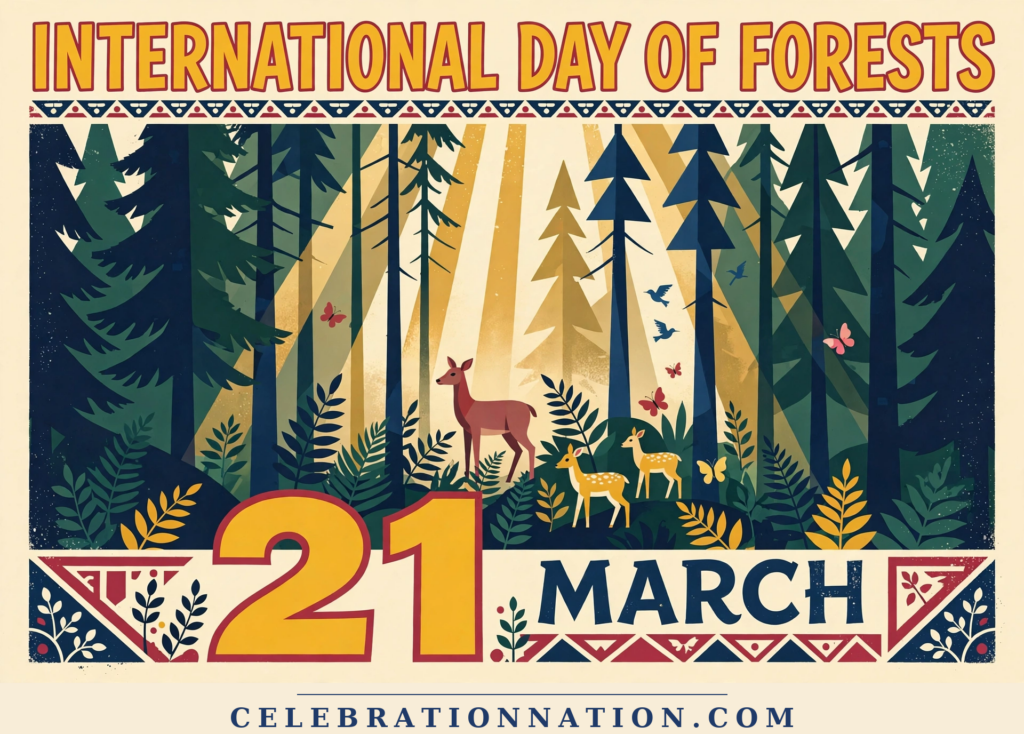 International Day of Forests poster
