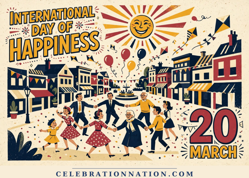 International Day of Happiness poster