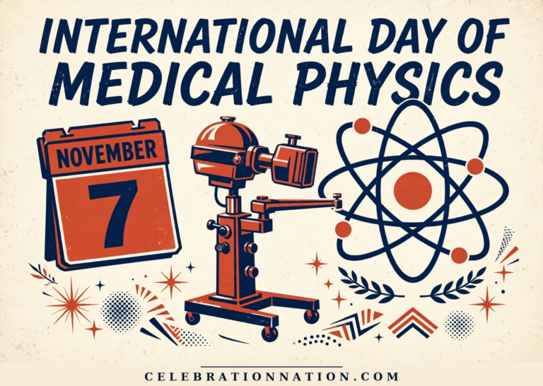 International Day of Medical Physics poster