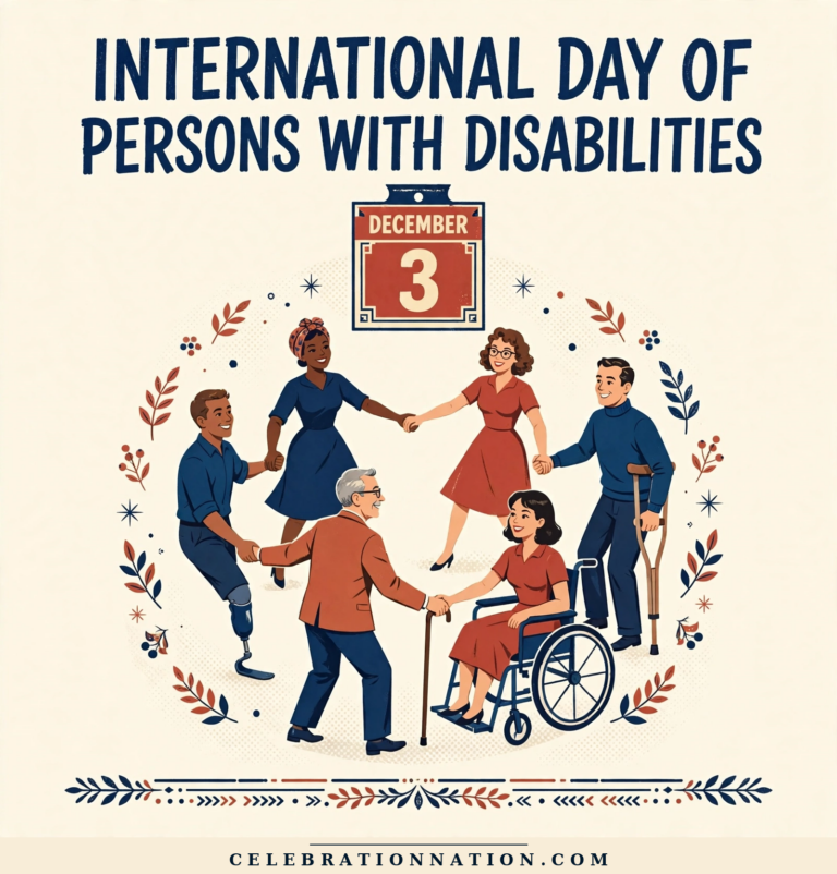International Day of Persons with Disabilities poster