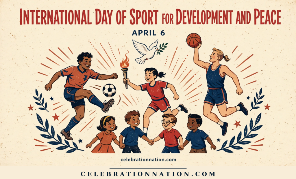 International Day of Sport for Development and Peace poster