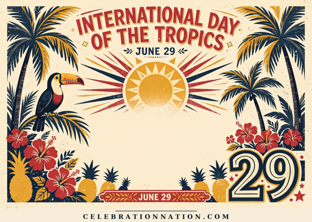 International Day of the Tropics poster