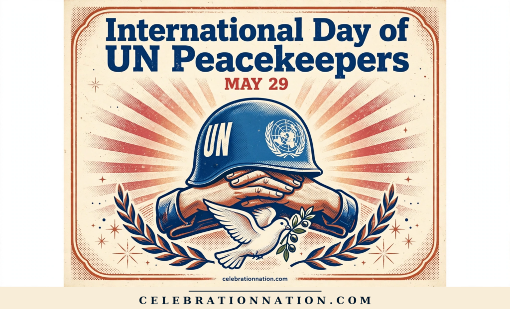 International Day of UN Peacekeepers poster