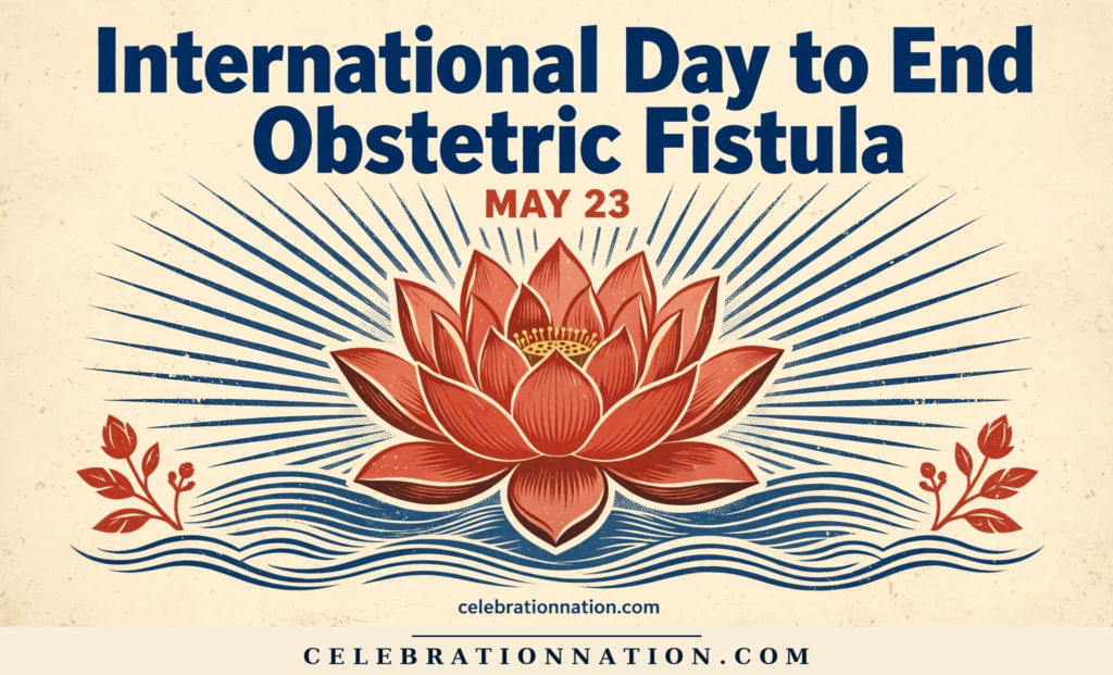 International Day to End Obstetric Fistula poster