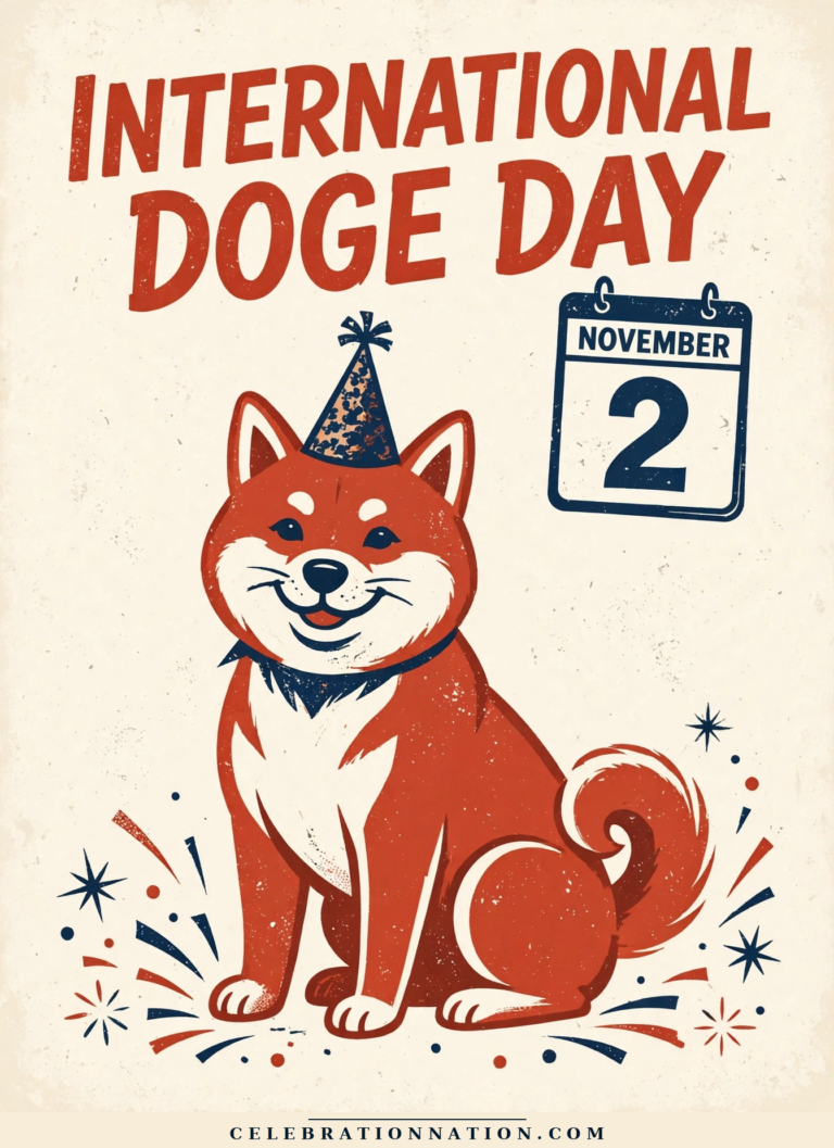 International Doge Day poster