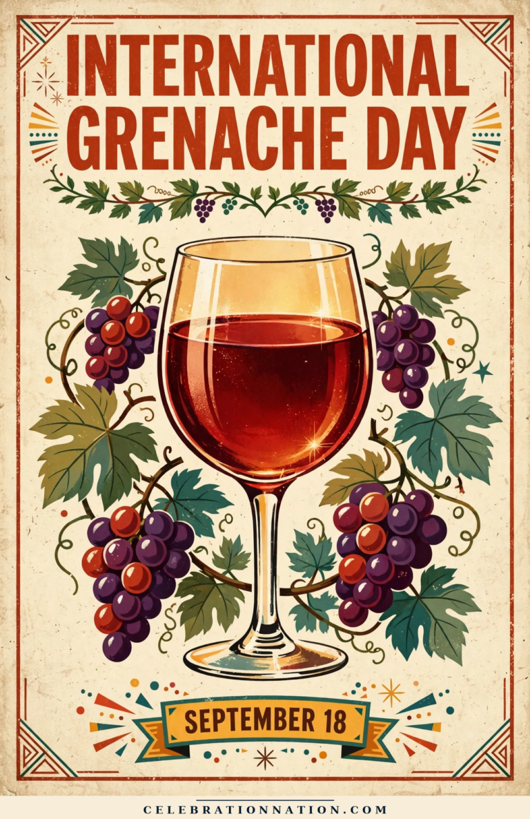 International Grenache Day poster