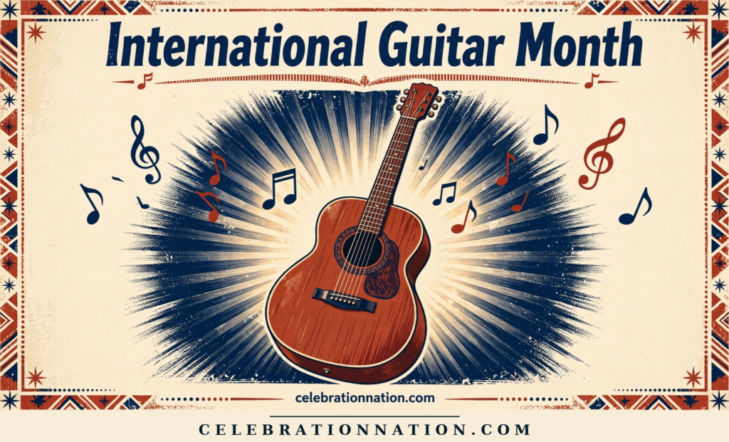International Guitar Month poster