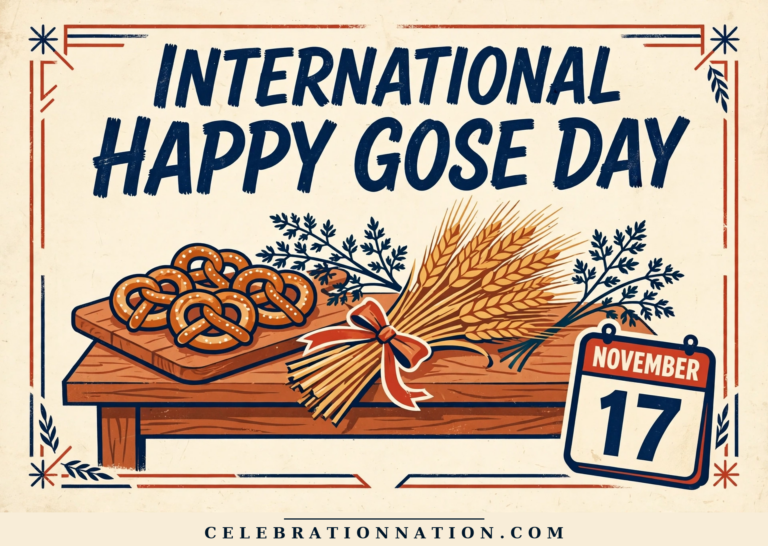 International Happy Gose Day poster