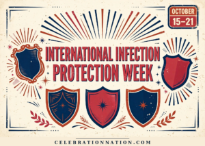 International Infection Protection Week illustration, October 15-21 each year