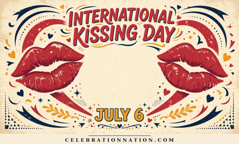 International Kissing Day poster