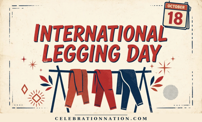 International Legging Day poster