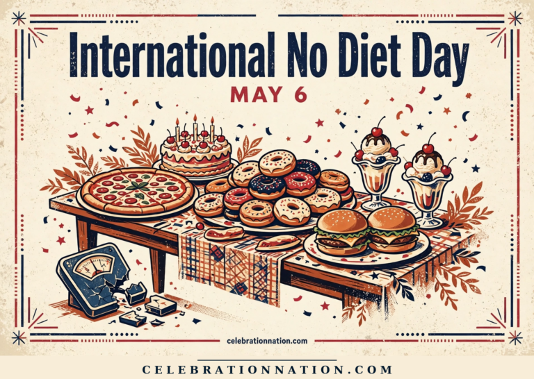 International No Diet Day poster