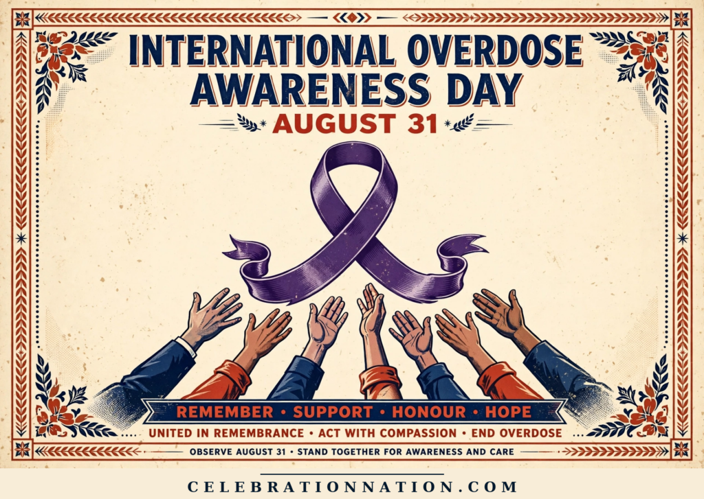 International Overdose Awareness Day poster