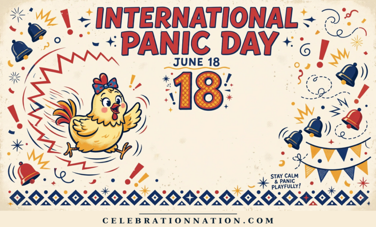 International Panic Day poster