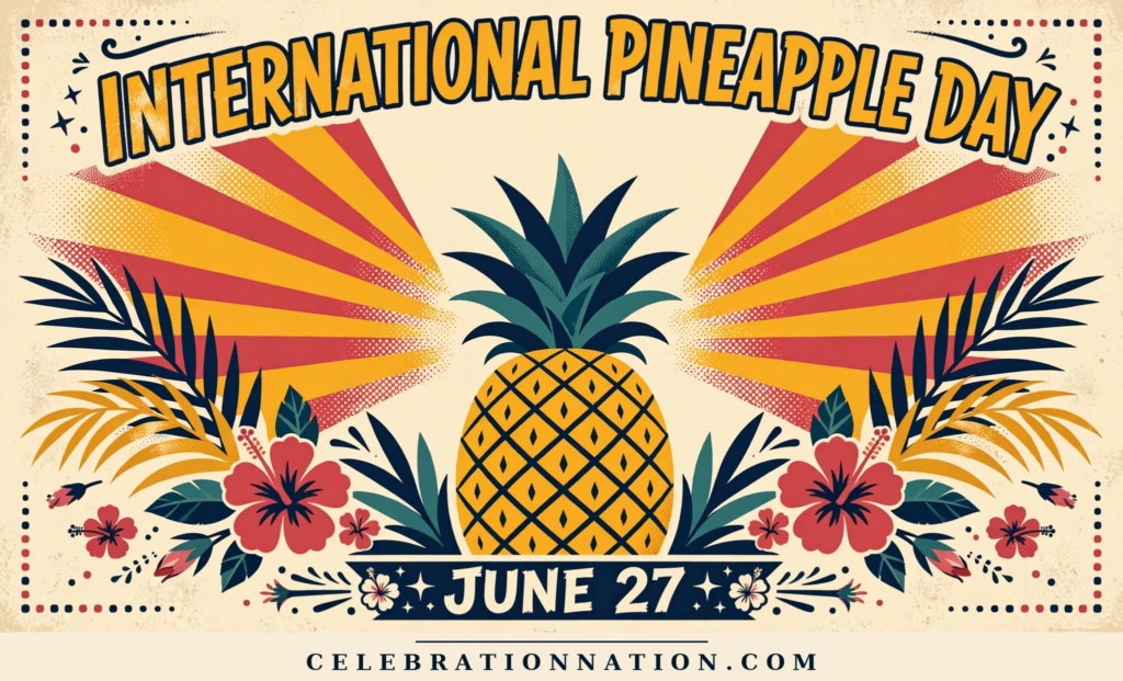 International Pineapple Day poster