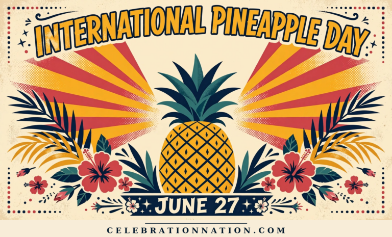 International Pineapple Day poster