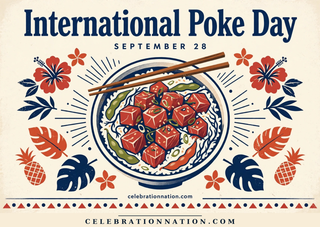 International Poke Day poster
