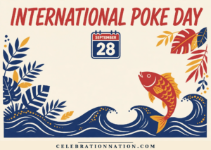 International Poke Day illustration, September 28