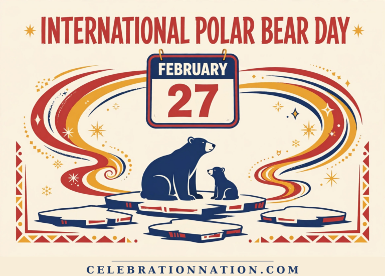 International Polar Bear Day poster