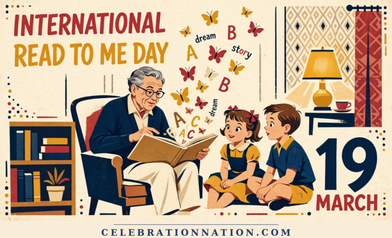International Read to Me Day poster