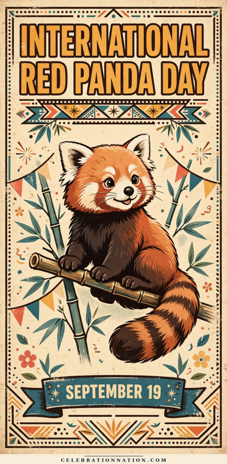 International Red Panda Day poster