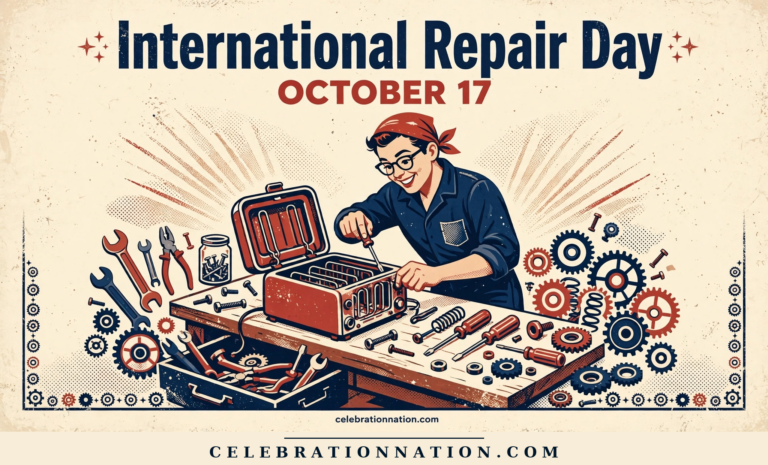 International Repair Day poster