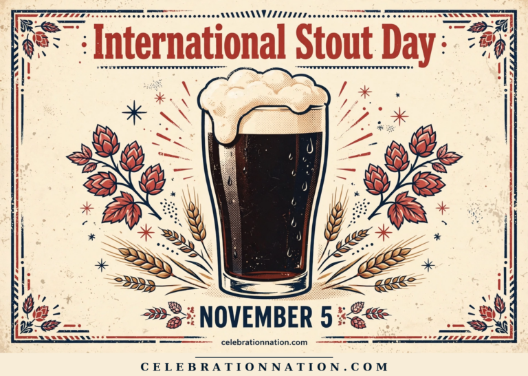 International Stout Day poster