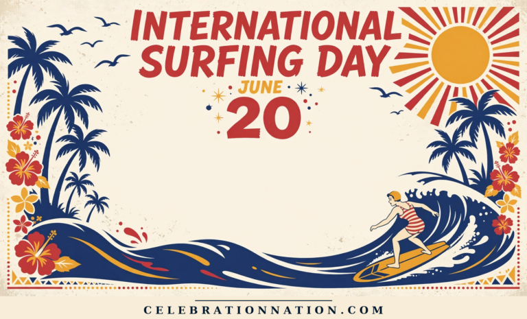 International Surfing Day poster