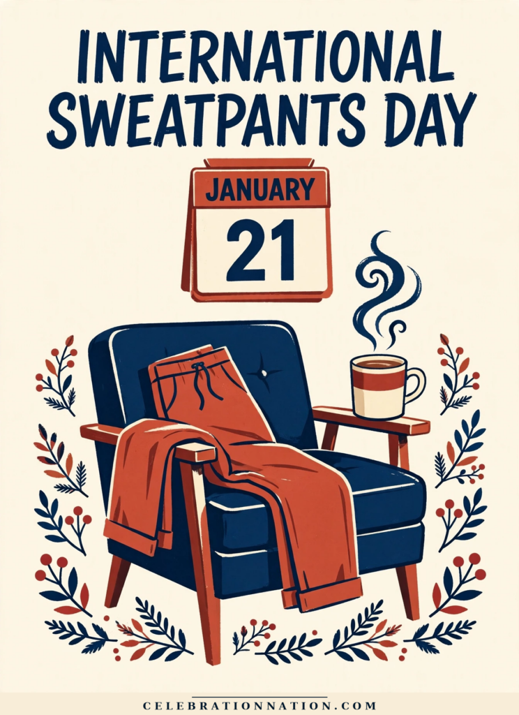 International Sweatpants Day poster