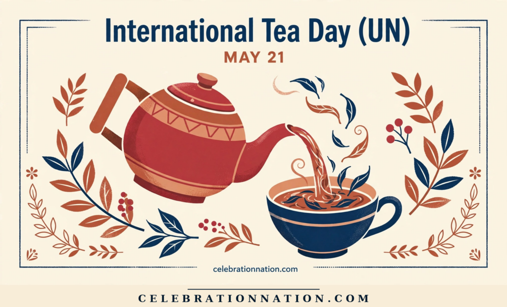 International Tea Day (UN) poster