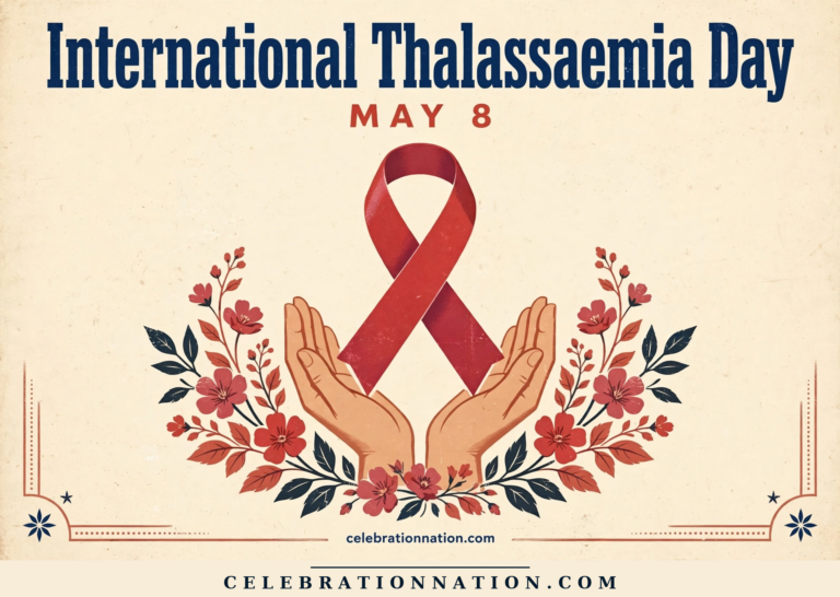International Thalassaemia Day poster