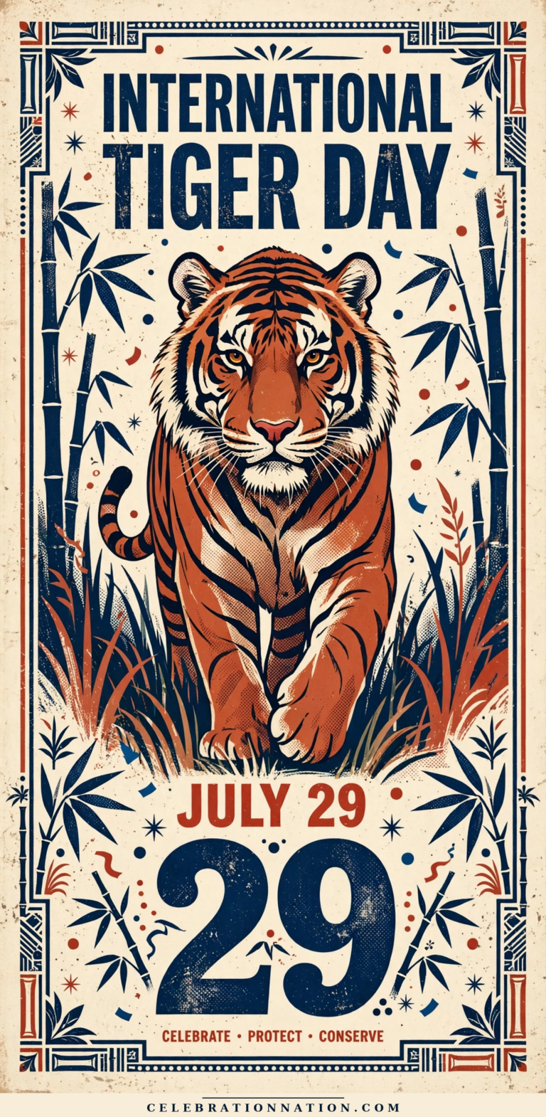 International Tiger Day poster