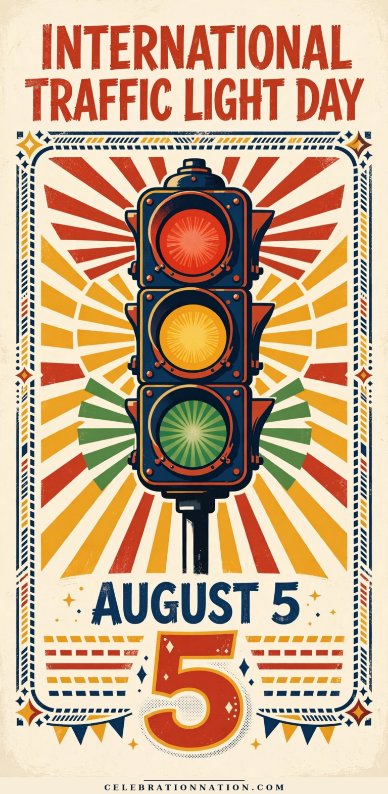 International Traffic Light Day poster