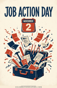 Job Action Day illustration, November 2