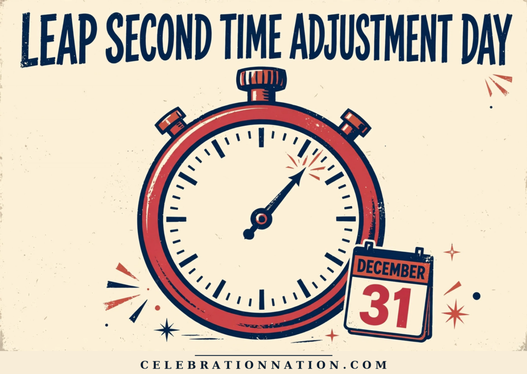 Leap Second Time Adjustment Day poster