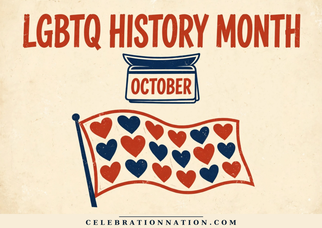 LGBTQ History Month poster