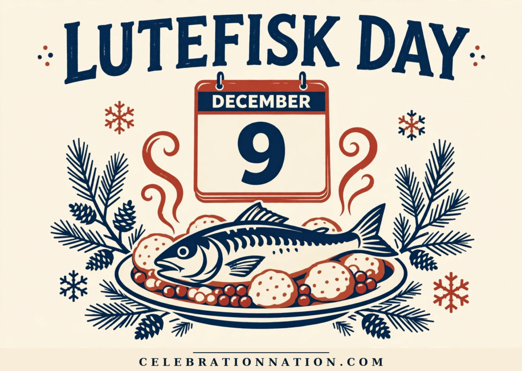 Lutefisk Day poster