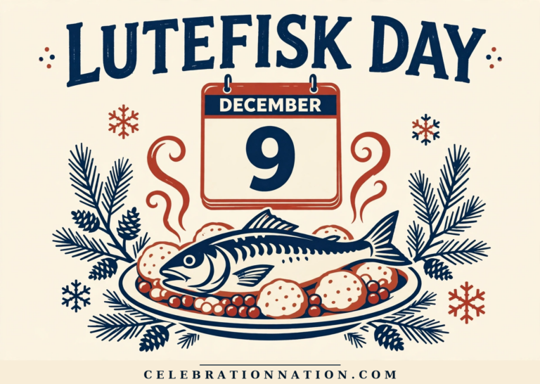 Lutefisk Day poster