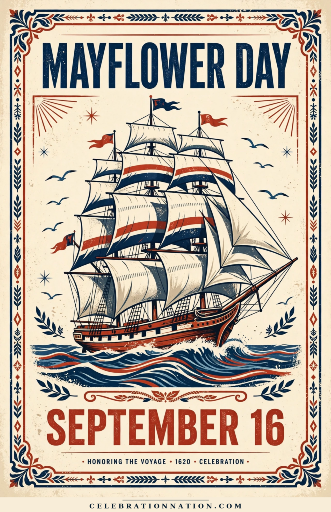 Mayflower Day poster