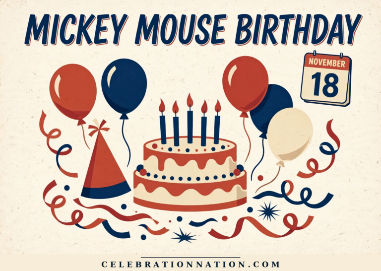 Mickey Mouse Birthday poster