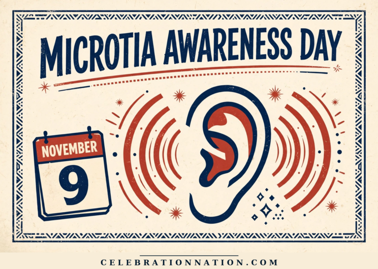 Microtia Awareness Day poster