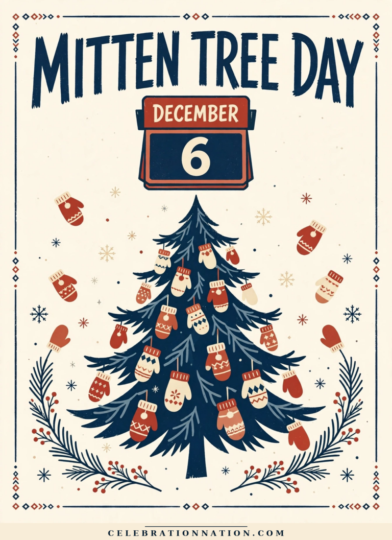Mitten Tree Day poster
