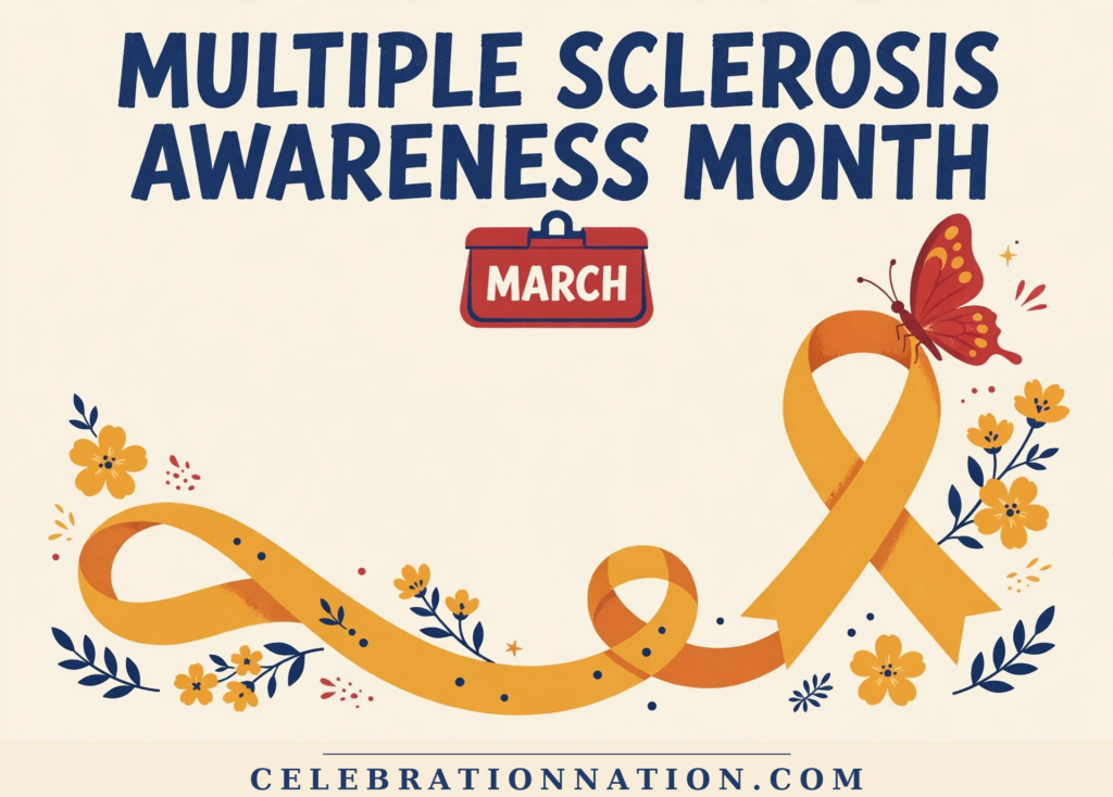 Multiple Sclerosis Awareness Month poster