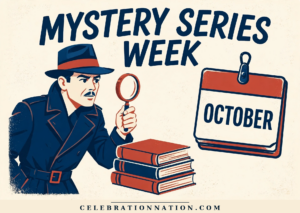 Mystery Series Week illustration, First week of October