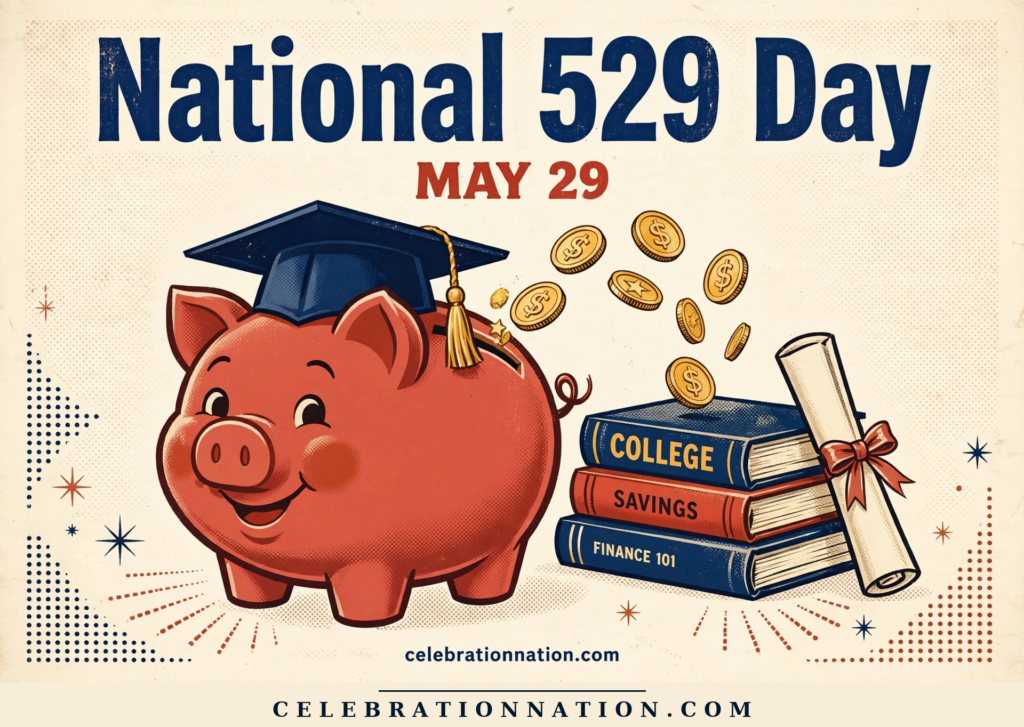 National 529 Day poster