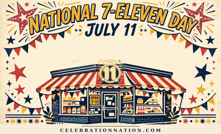 National 7-Eleven Day poster