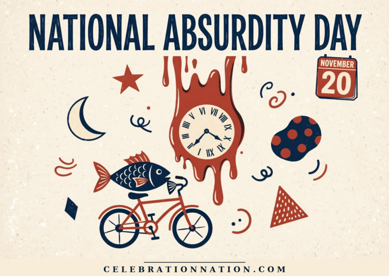 National Absurdity Day poster